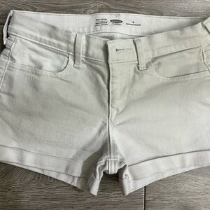 Old Navy Women's Light Gray Jean Shorts